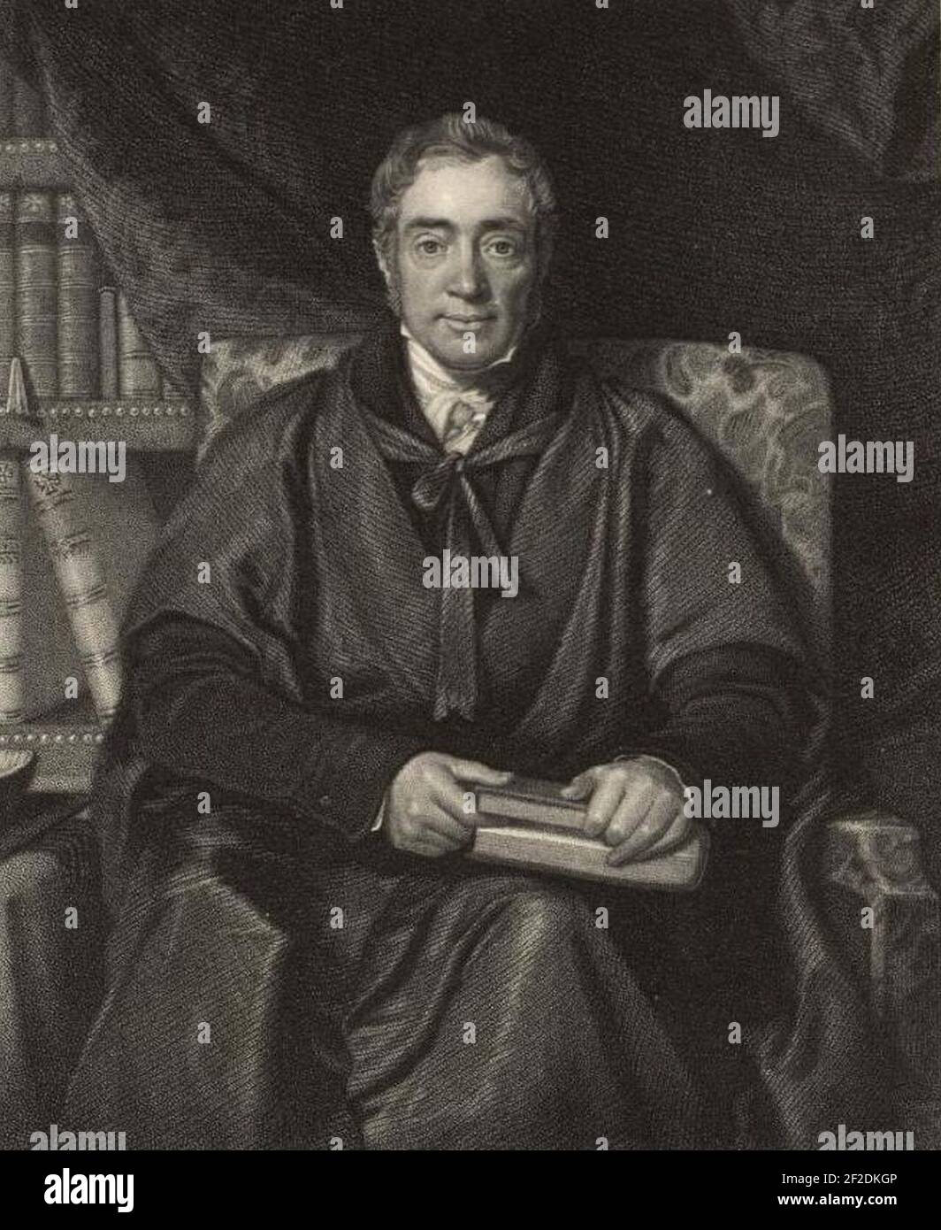 Portrait de la Revd. Samuel Lee, D.D (4671592). Banque D'Images