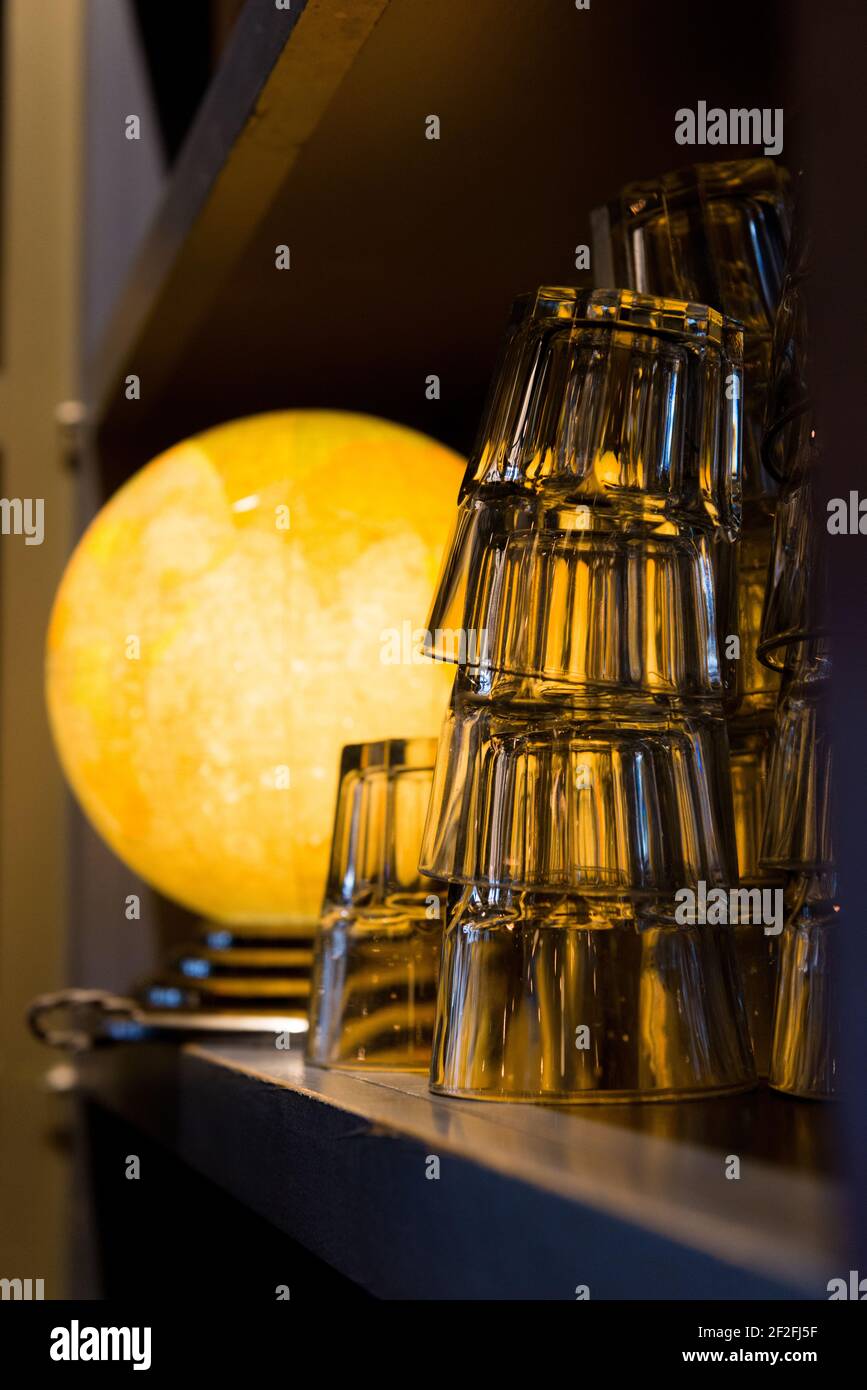 Paris, café, bistrot Banque D'Images