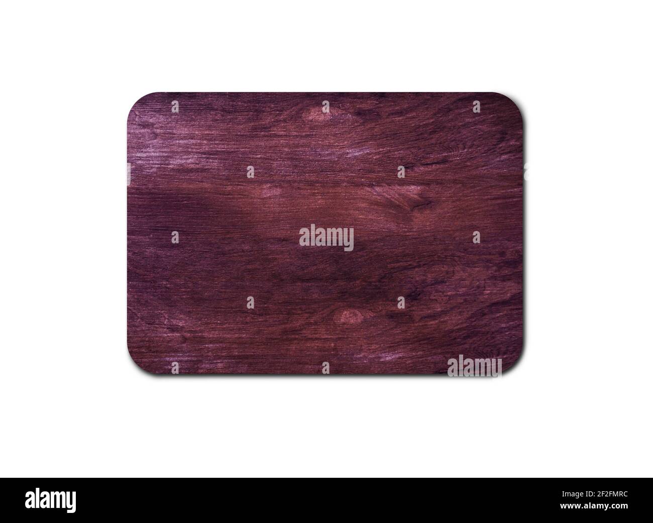 Texture moderne en bois isolée sur fond blanc avec espace de copie pour la conception ou le travail. Chemin de découpe Banque D'Images