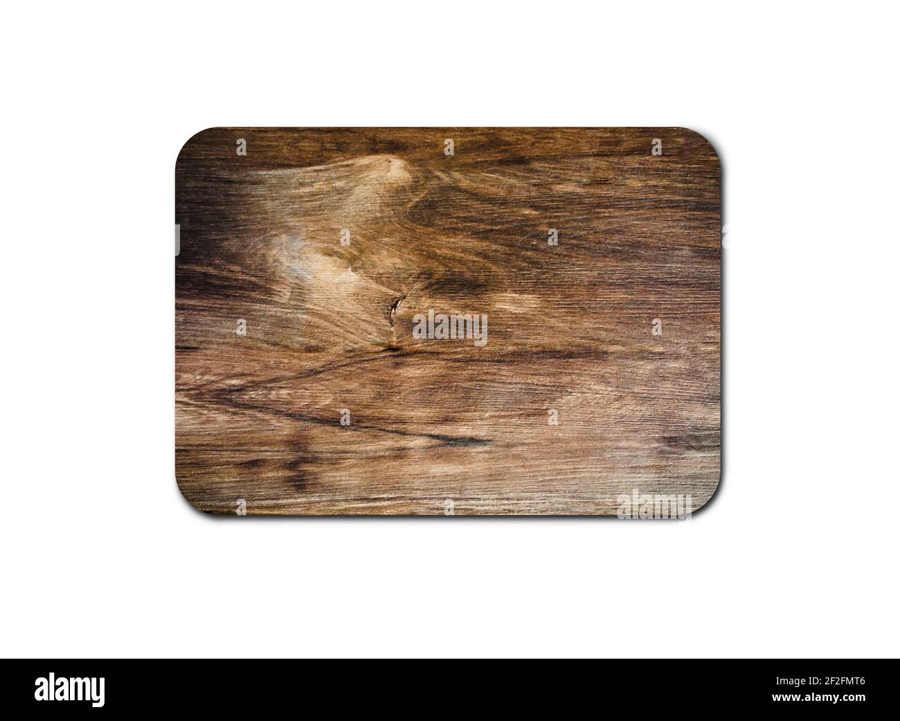 Texture moderne en bois isolée sur fond blanc avec espace de copie pour la conception ou le travail. Chemin de découpe Banque D'Images