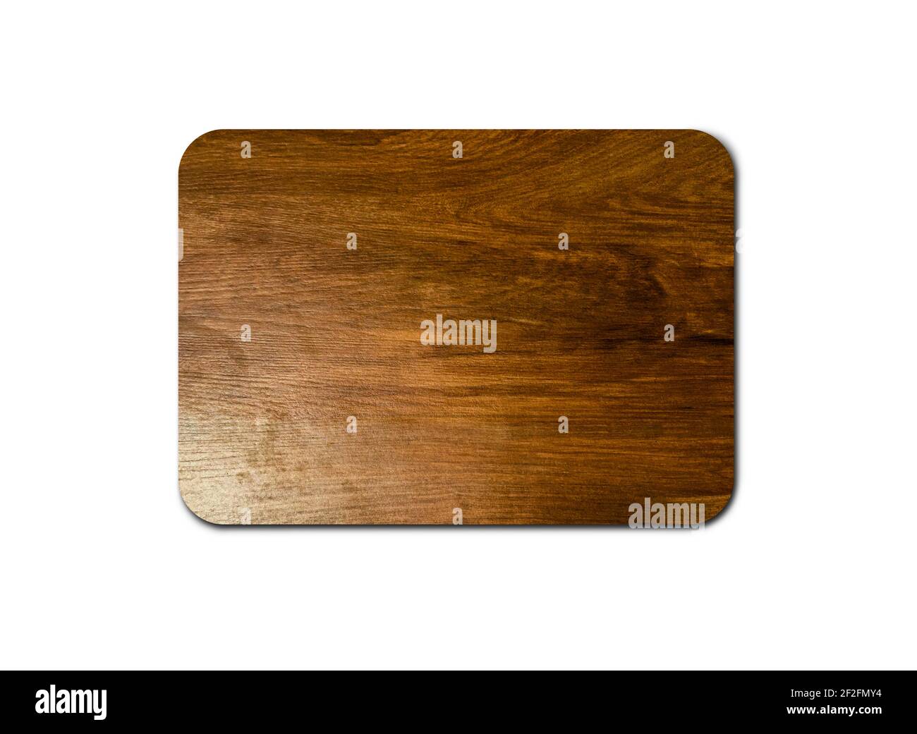 Texture moderne en bois isolée sur fond blanc avec espace de copie pour la conception ou le travail. Chemin de découpe Banque D'Images