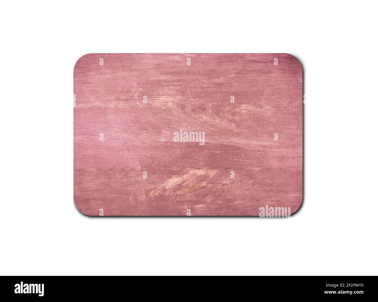 Texture moderne en bois isolée sur fond blanc avec espace de copie pour la conception ou le travail. Chemin de découpe Banque D'Images