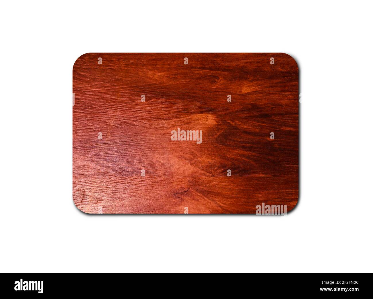 Texture moderne en bois isolée sur fond blanc avec espace de copie pour la conception ou le travail. Chemin de découpe Banque D'Images