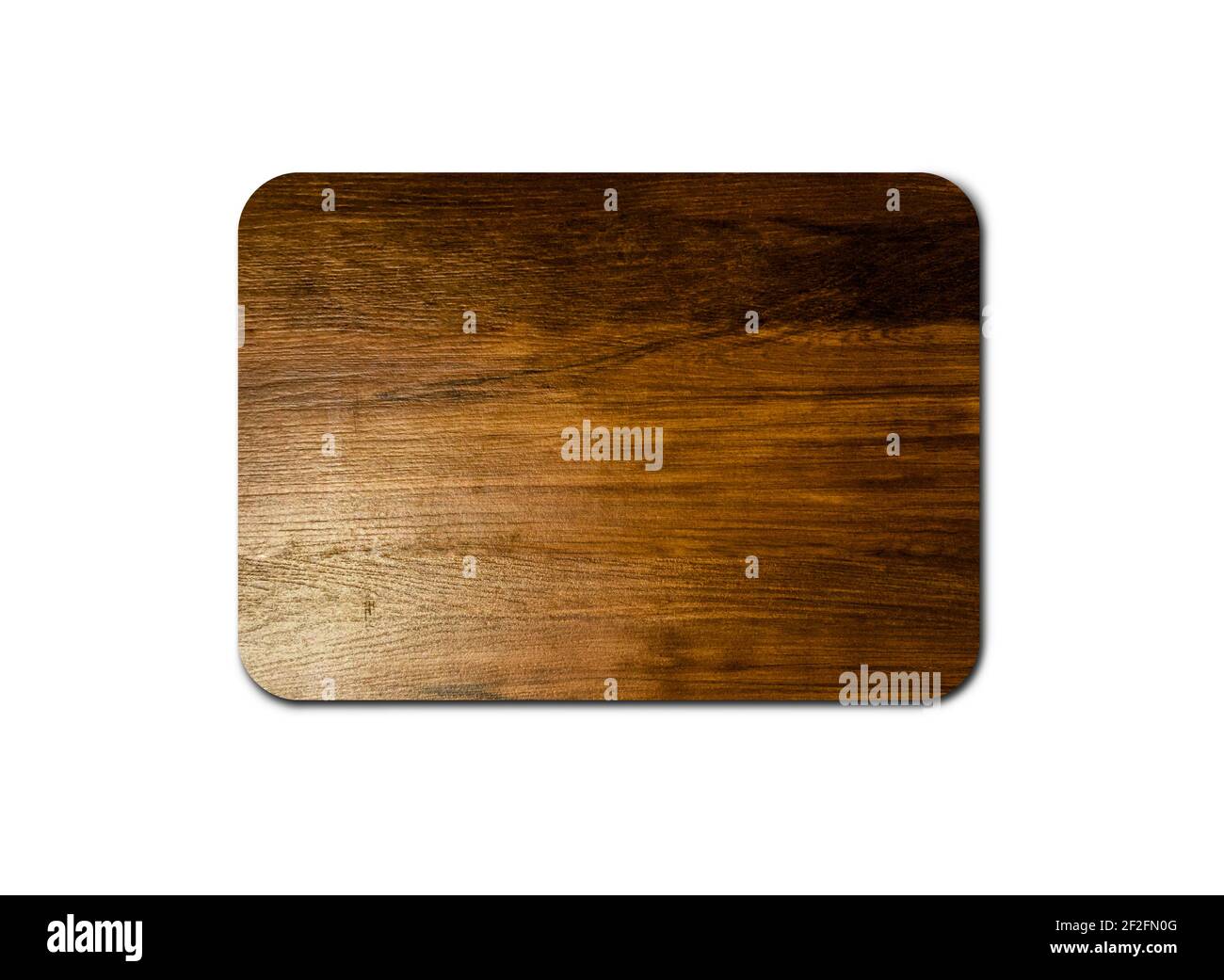 Texture moderne en bois isolée sur fond blanc avec espace de copie pour la conception ou le travail. Chemin de découpe Banque D'Images