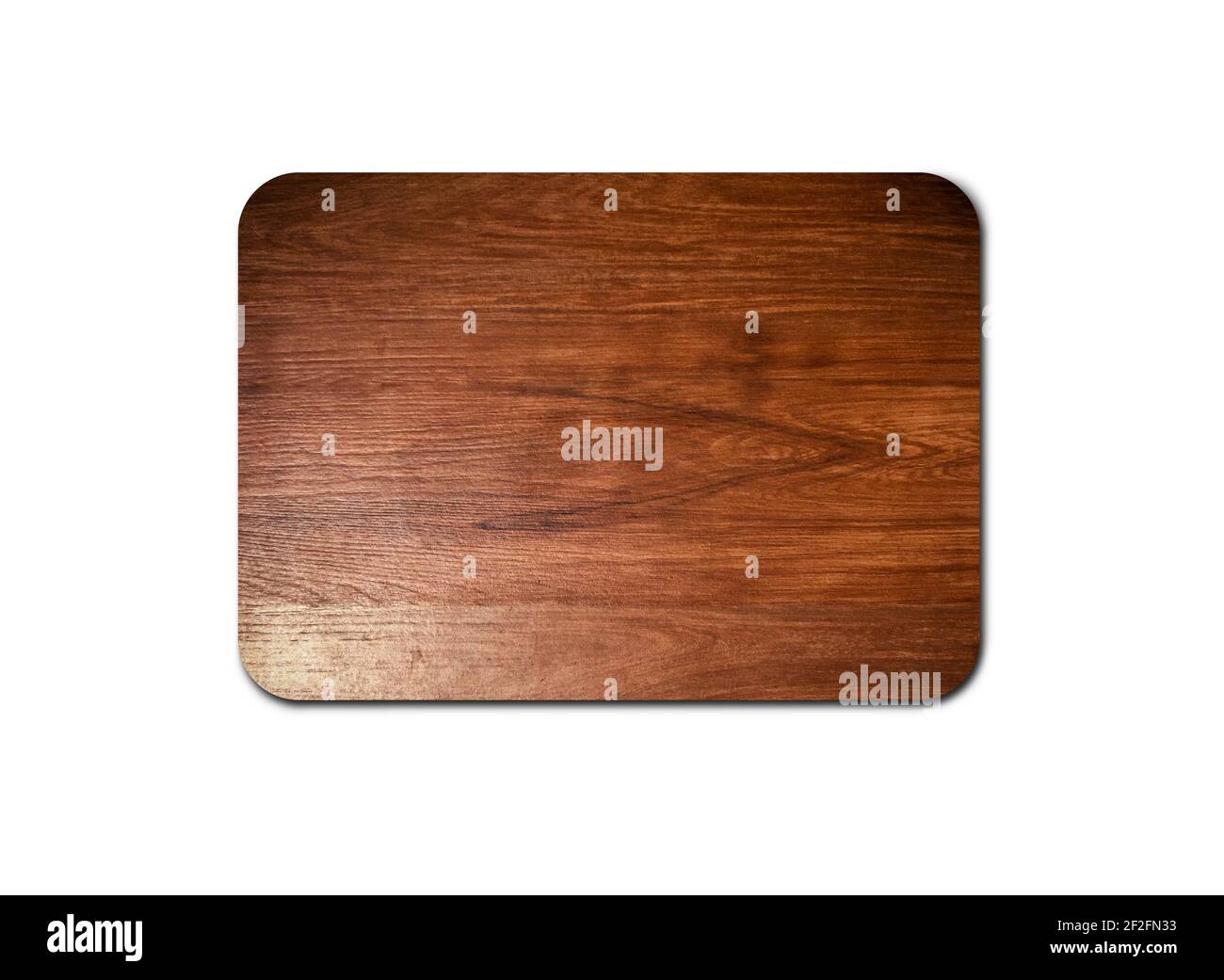 Texture bois faite à la main isolée sur fond blanc avec clipping chemin pour la conception Banque D'Images