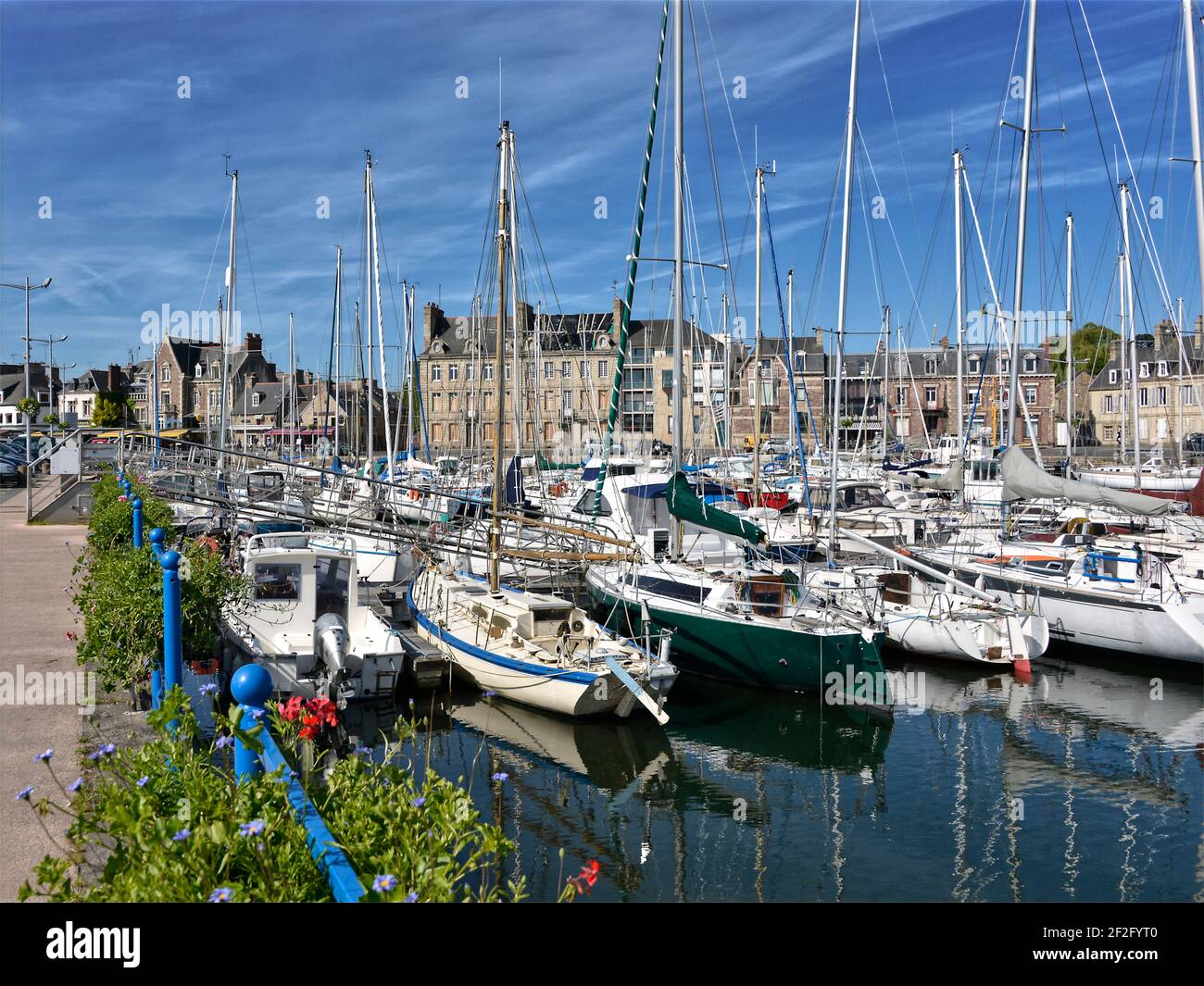 Port de Paimpol, commune française, située dans le département des Côtes-d'Armor en Bretagne Banque D'Images