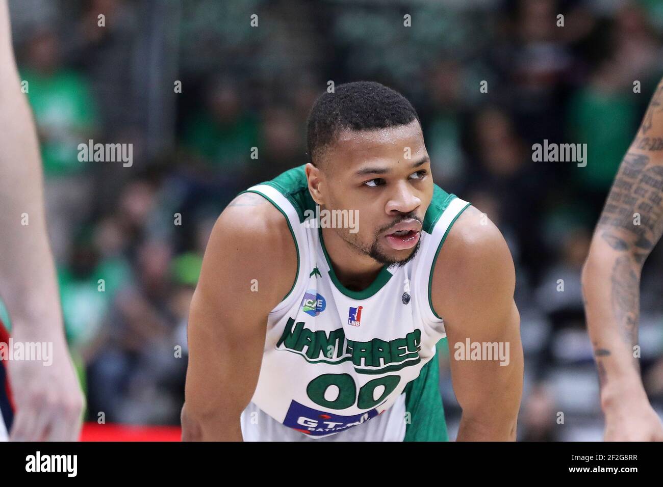 Taylor SMITH (00) de Nanterre 92 lors du match de basket-ball Jeep Elite du championnat français entre Nanterre 92 et SIG Strasbourg le 18 janvier 2020 au Palais des Sports Maurice Thorez à Nanterre, France - photo Ann-Dee Lamour / CDP MEDIA / DPPI Banque D'Images