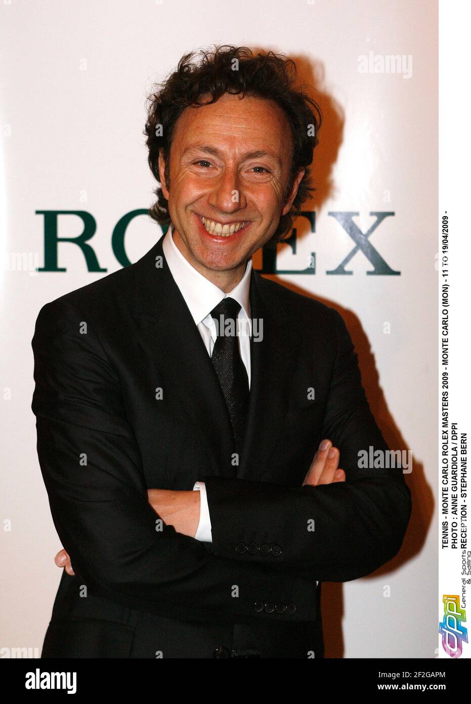 TENNIS - MONTE CARLO ROLEX MASTERS 2009 - MONTE CARLO (MON) - 11 AU 19/04/2009 - PHOTO : ANNE GUARDIOLA / RÉCEPTION DPPI - STEPHANE BERN Banque D'Images