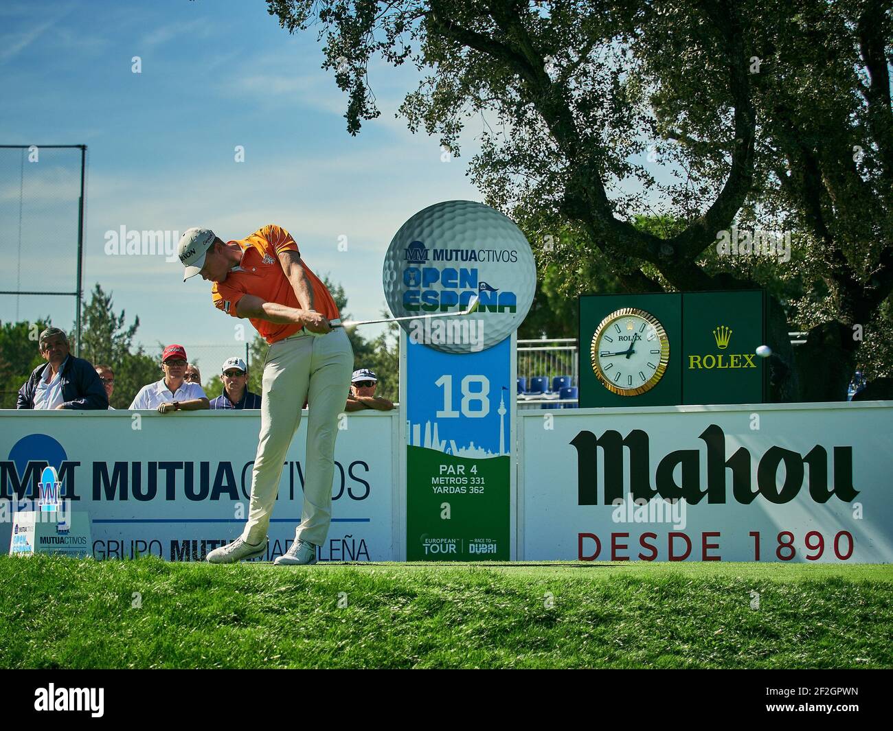 Illustration pendant l'Open de Mutuactivos d'Espana, Golf European Tour le 3 octobre 2019 au Club de Campo Villa de Madrid à Madrid, Espagne - photo Arturo Baldasano / DPPI Banque D'Images