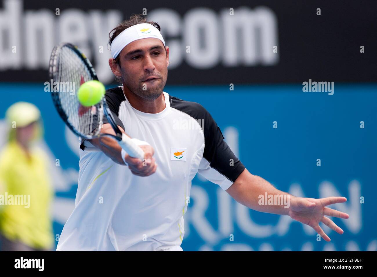 TENNIS - Medibank International Sydney 2010 - Parc olympique de Sydney - 13/01/10photo: Andrea Francolini / DPPI MARCOS BAGHDATIS (CHY) Banque D'Images