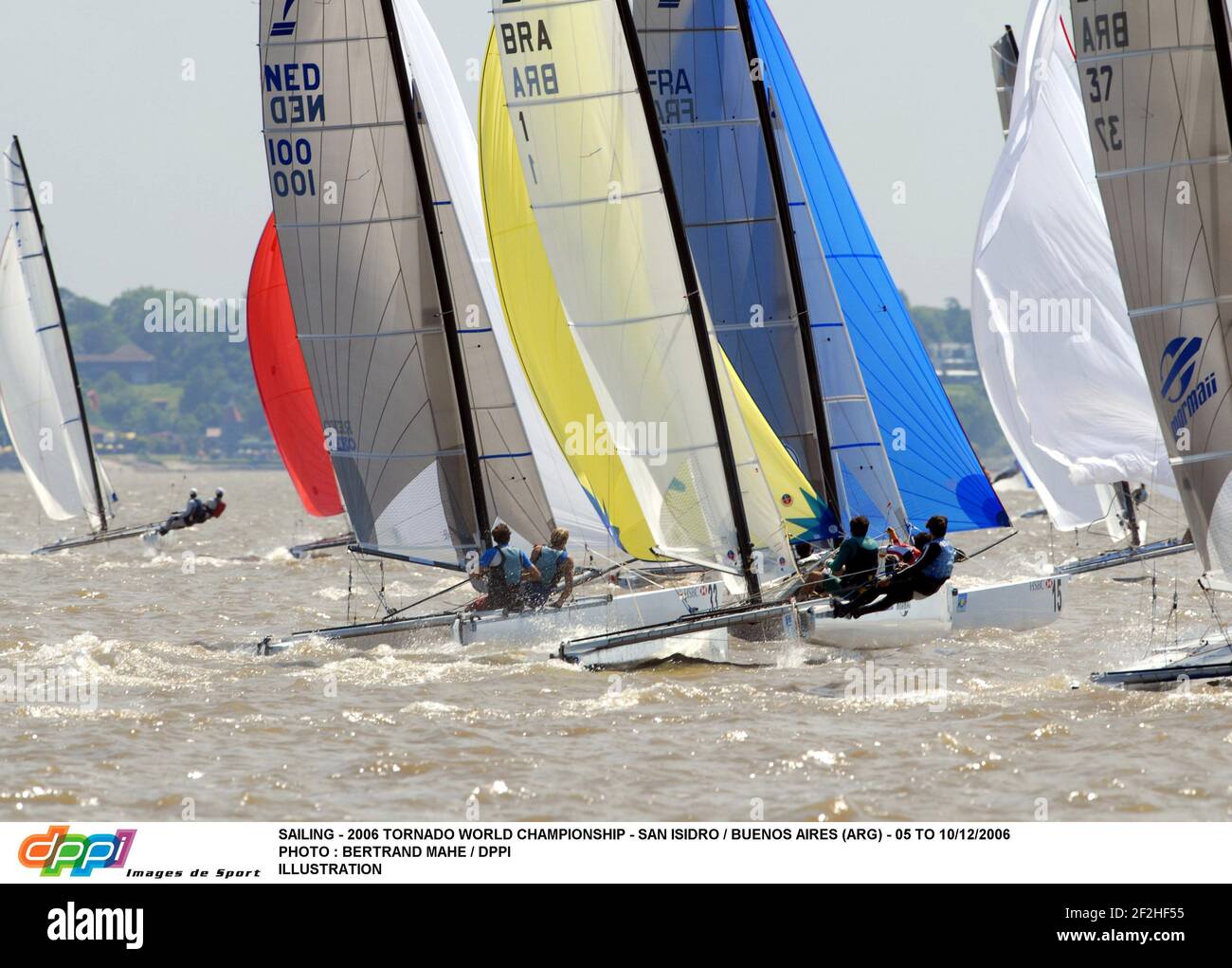 VOILE - CHAMPIONNAT DU MONDE 2006 TORNADE - SAN ISIDRO / BUENOS AIRES (ARG) - 05 AU 10/12/2006 PHOTO : BERTRAND MAHE / DPPI ILLUSTRATION Banque D'Images