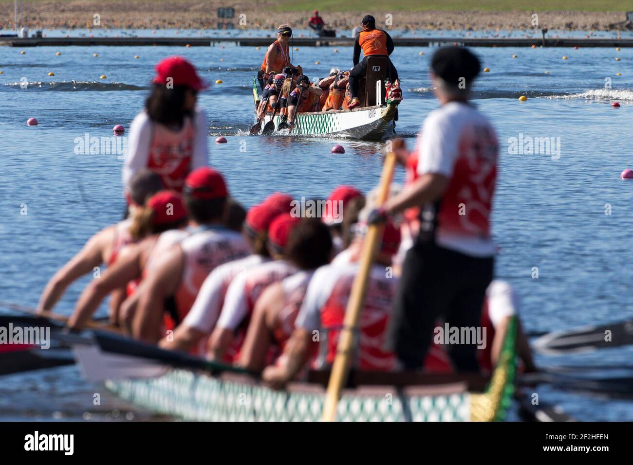 VOILE - BATEAUX DRAGONS - CHAMPIONNATS AUSTRALIENS DE BATEAUX-DRAGONS 2013 - SYDNEY (AUS) - 15-20/04/2013 - PHOTO ANDREA FRANCOLINI / SUPPORT DPPI - Banque D'Images