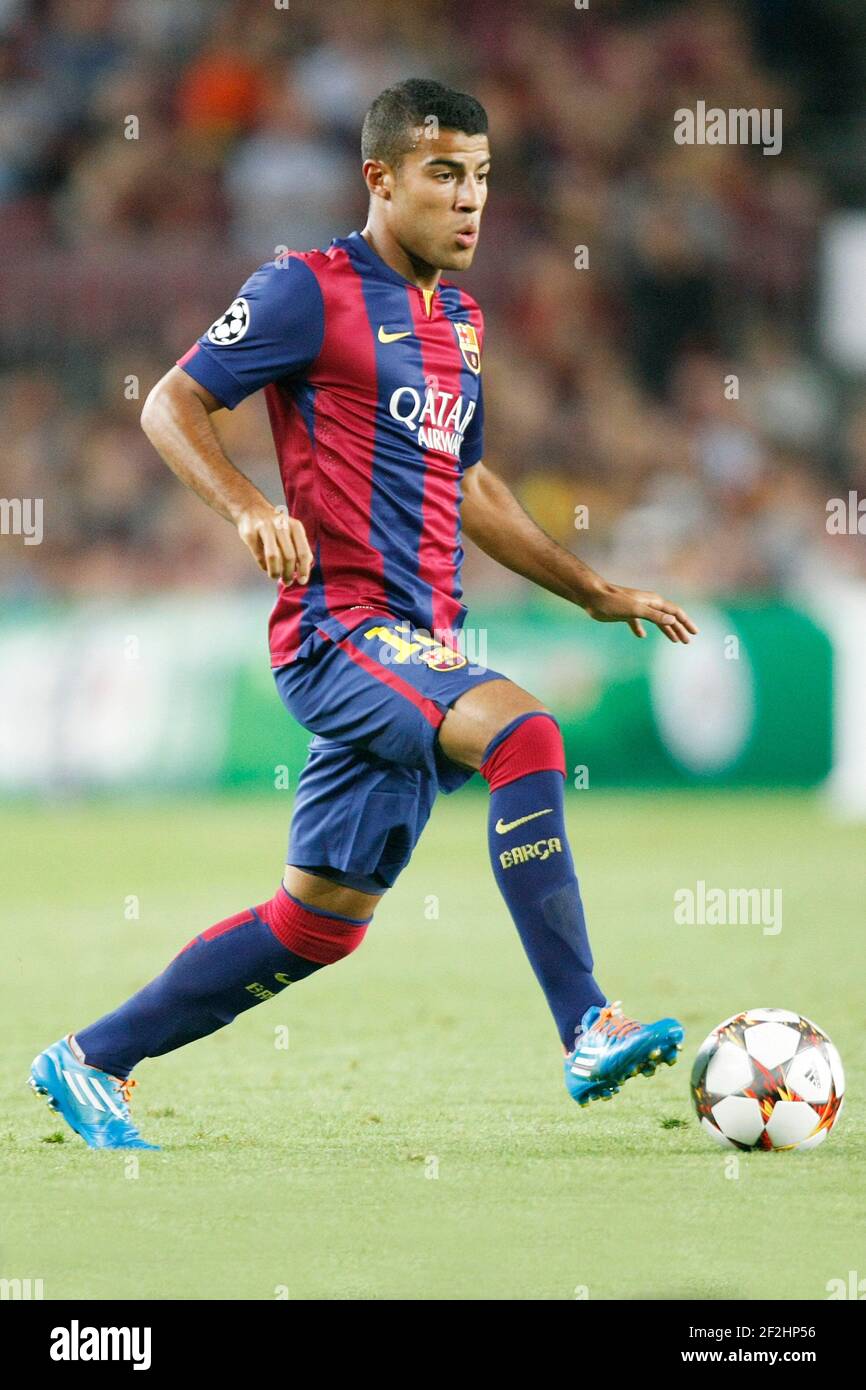 Rafinha de Barcelone lors de la Ligue des champions de l'UEFA, Groupe F, match de football entre le FC Barcelone et le FC Apoel le 17 septembre 2014 au stade Camp Nou de Barcelone, Espagne. Photo Bagu Blanco / DPPI Banque D'Images