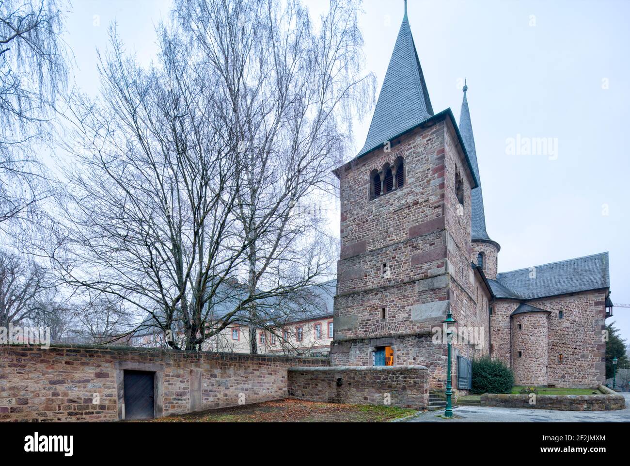 Michaeliskirche, Église du Saint-Sépulcre, bâtiments sacrés, architecture, Fulda, Hesse, Allemagne, Europe Banque D'Images