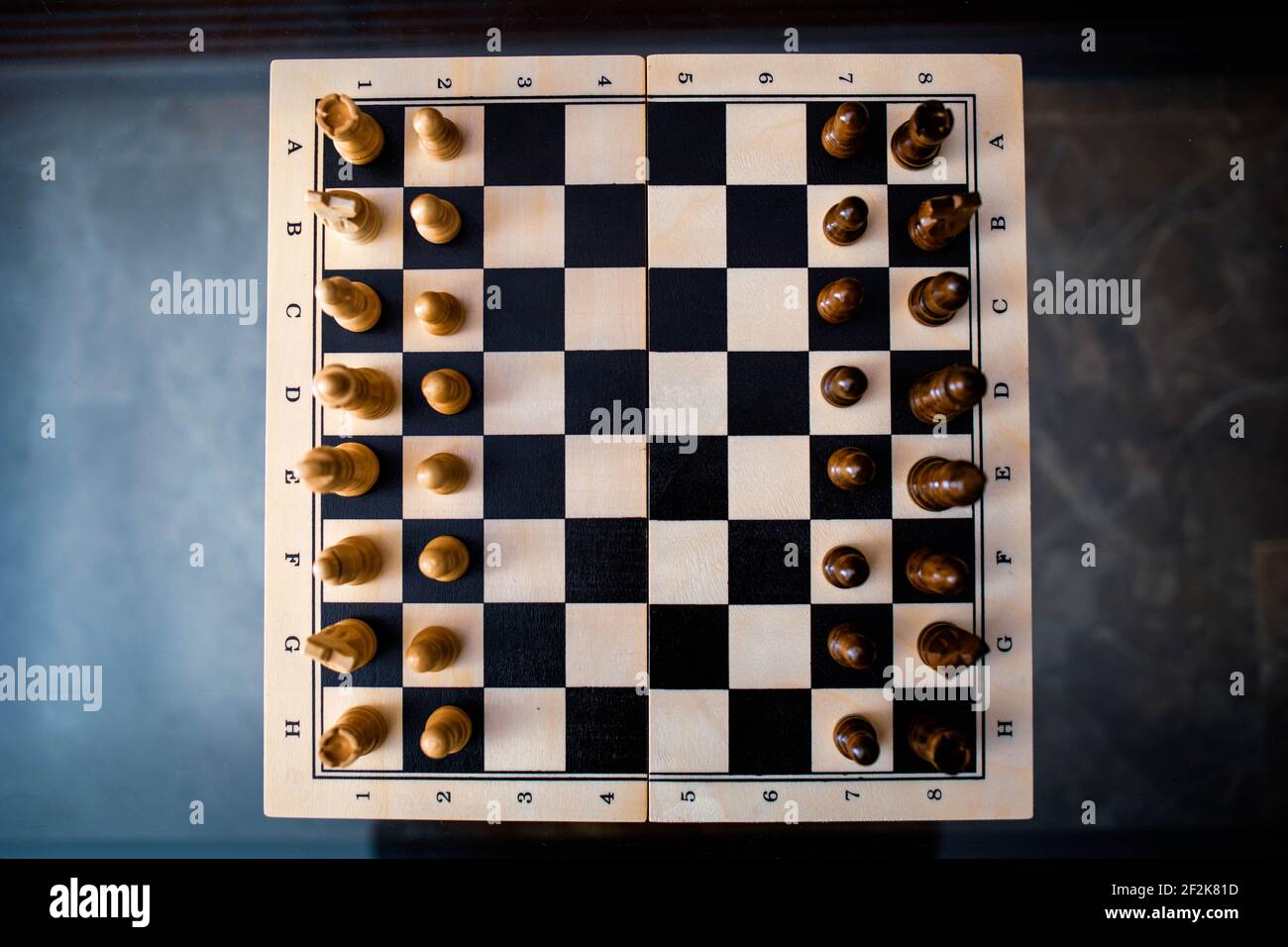 Échiquier; jeu d'échecs; pion; roi Banque D'Images