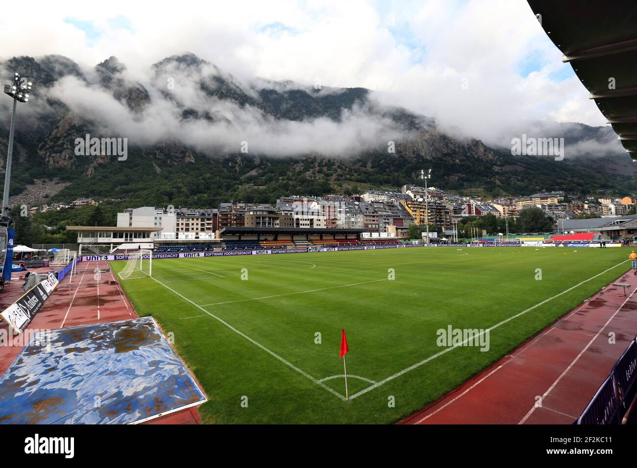 Football - coupe du monde de la FIFA 2014 - Groupe qualifiant D - Andorre /  pays-Bas le 10 septembre 2013 à Andorre la Vella, Andorre - photo Manuel  Blondau / AOP
