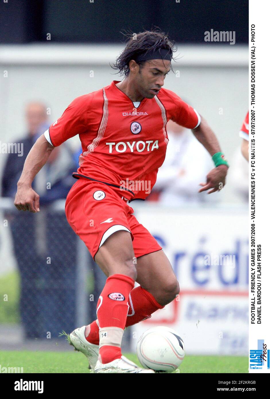 maillot football vintage Valenciennes 2007-2008 HOME