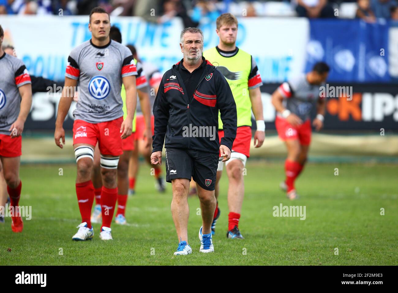 Jacques Delmas de RC Toulon lors du match de rugby Top 14 français entre Castres Olympique et RC Toulon au stade Pierre Antoine, à Castres, France, le 8 novembre 2014 . Photo Manuel Blondau / AOP PRESSE / DPPI Banque D'Images
