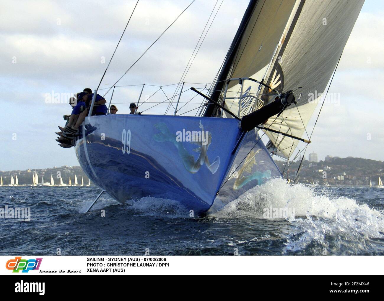 VOILE - SYDNEY (AUS) - 07/03/2006 PHOTO : CHRISTOPHE LAUNAY / DPPI XENA AAPT (AUS) Banque D'Images