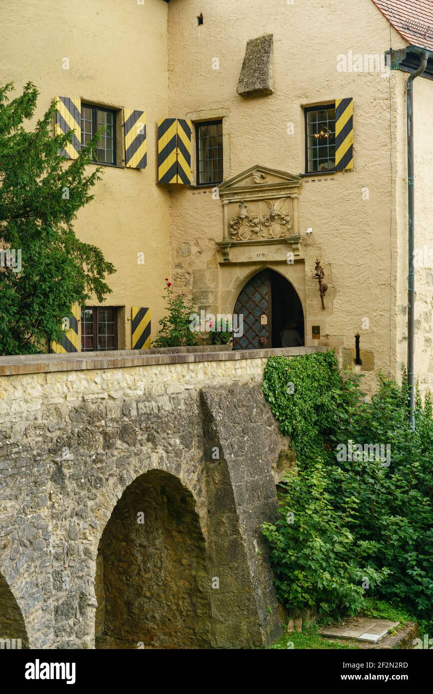 Château de Rabenstein dans l'Ahorntal, Suisse franconienne, quartier de Bayreuth, Franconie, haute-Franconie, Bavière, Allemagne Banque D'Images