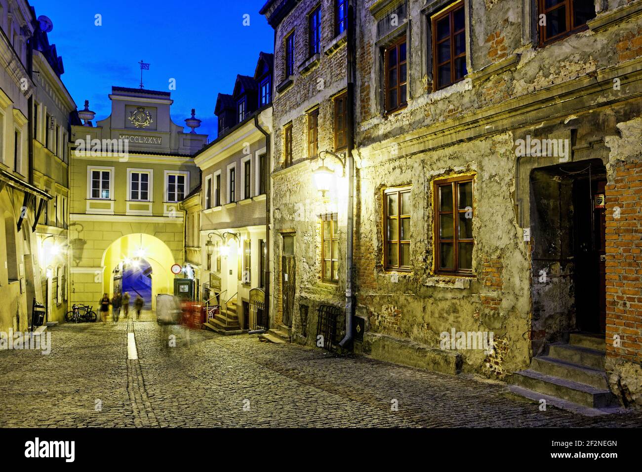 Pologne, Lublin, Grodzka Gate, Lublin voïvodeship. Banque D'Images