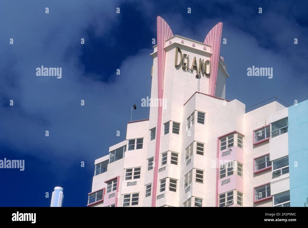 L'hôtel Art Deco Delano dans le quartier South Beach de Miami, en Floride Banque D'Images L'hôtel Art Deco Delano dans le quartier South Beach de Miami, en Floride Banque D'Images