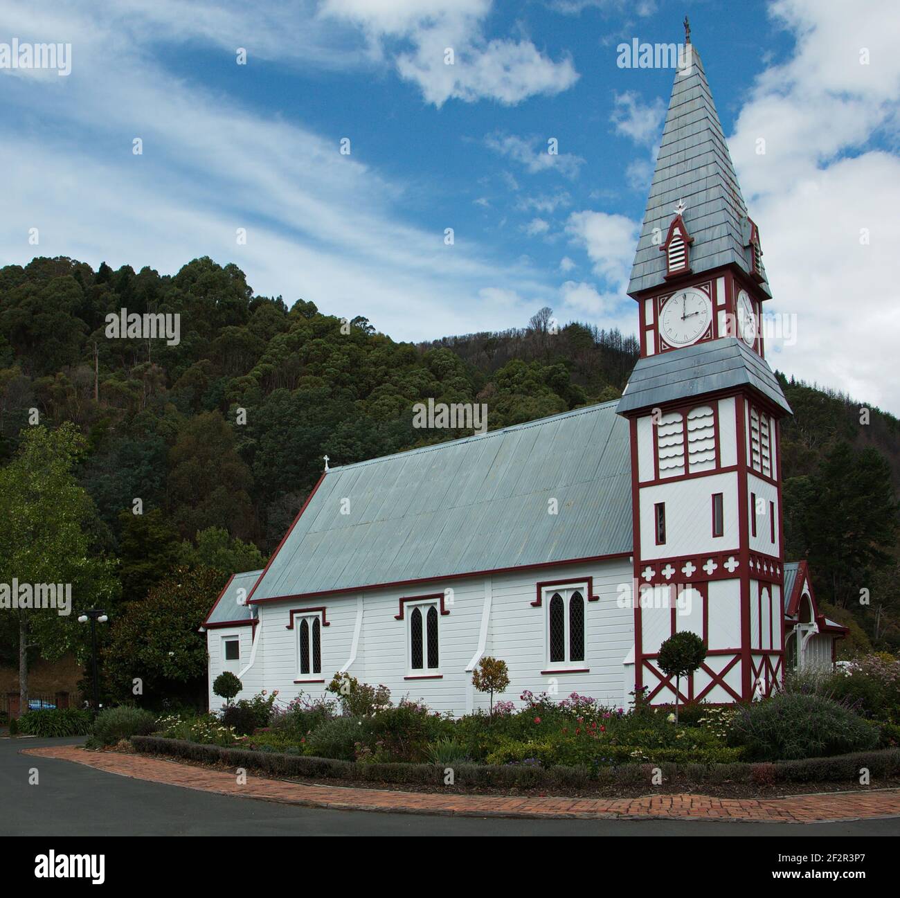 Old St Peters Church à Nelson, dans la région de Tasman, sur l'île du Sud De la Nouvelle-Zélande Banque D'Images