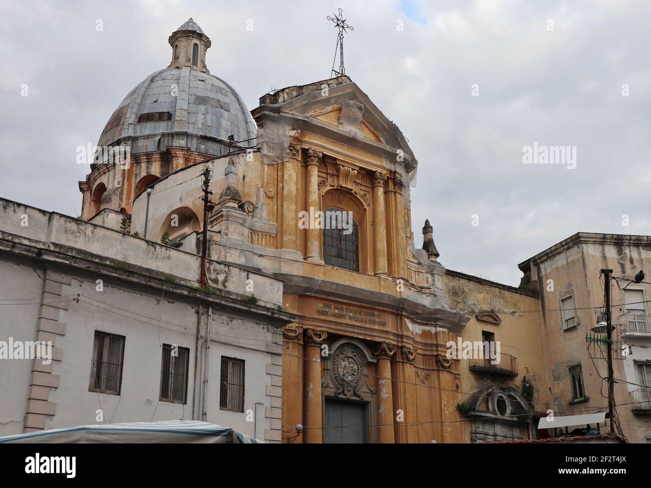 Napoli - Chiesa Sant'Anna a Capuana Banque D'Images