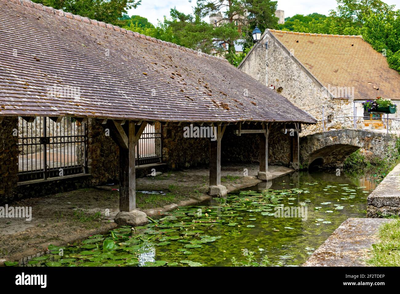 Vieux village Banque D'Images