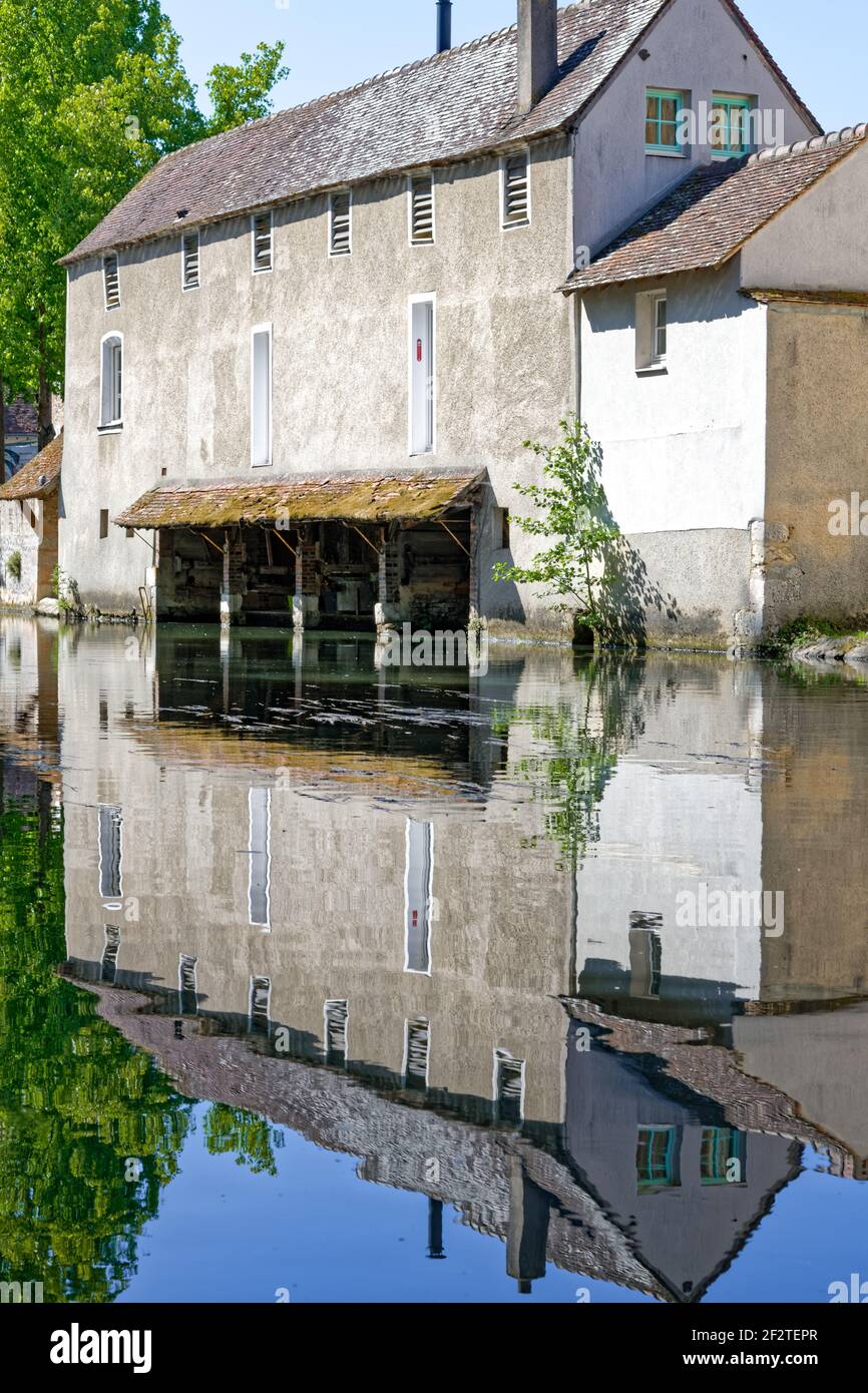 Anciennes toilettes de Chartres Banque D'Images