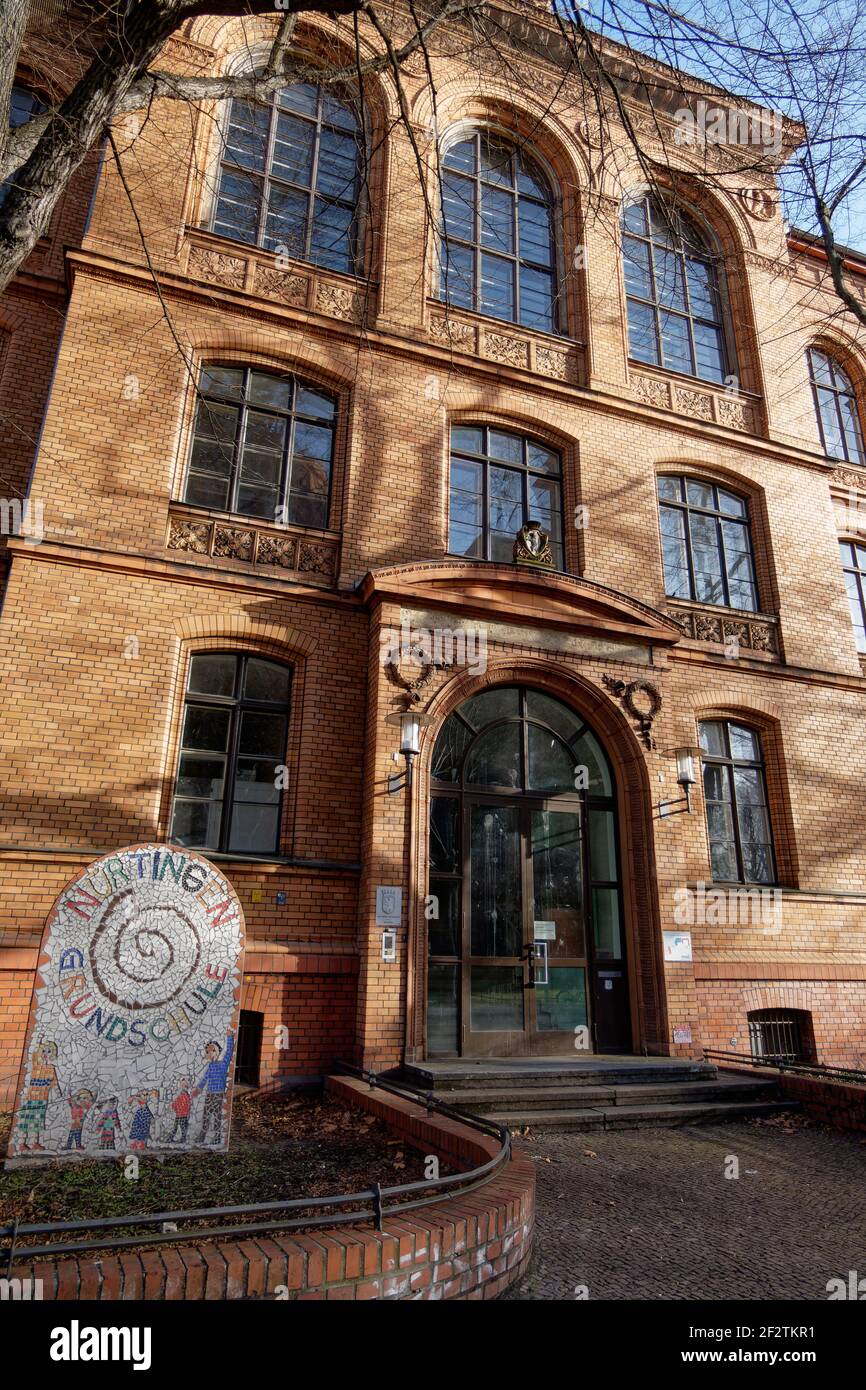 Nürtingen Grundschule, Kreuzberg, Berlin Banque D'Images