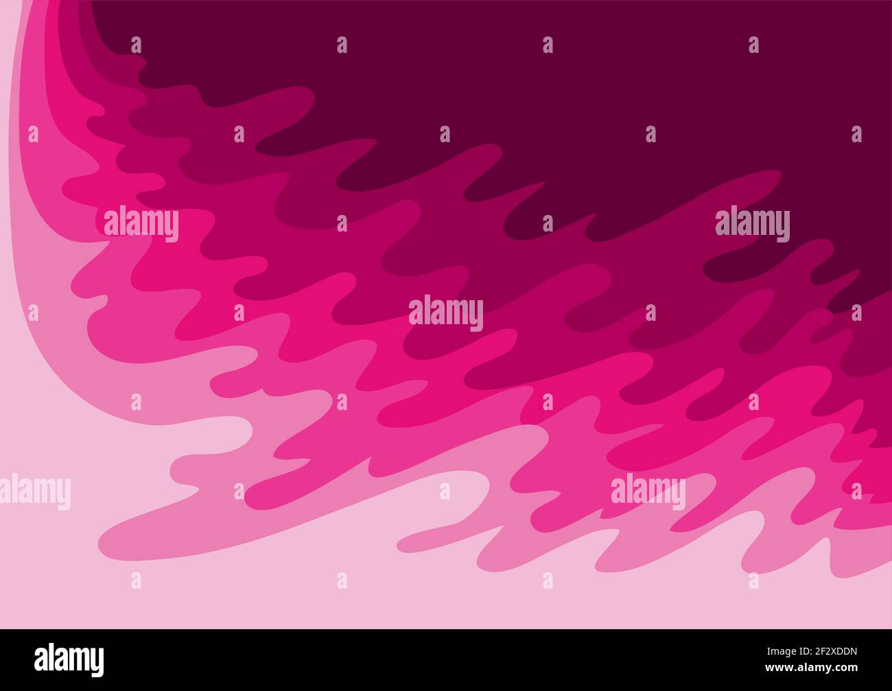 fond d'eau de mer de couleur rose vif Illustration de Vecteur