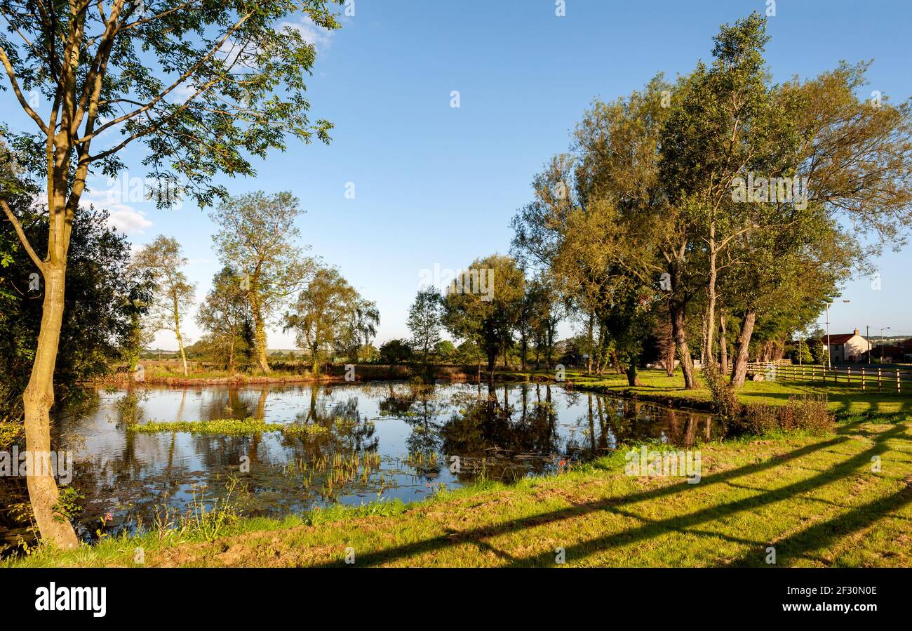 Bassin de Keld Head Spring, Pickering Banque D'Images