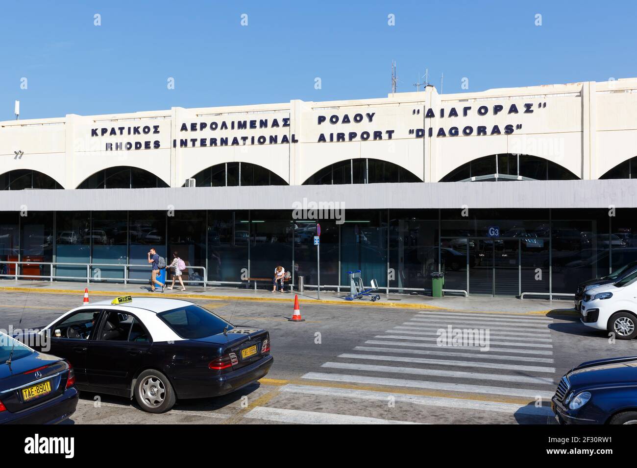 Flughafen Rhodos Abflug