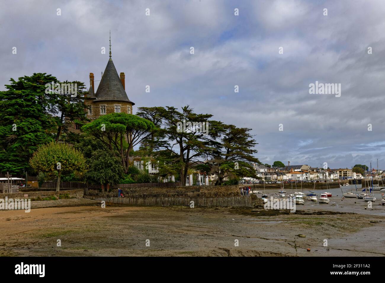 Pornic Banque D'Images