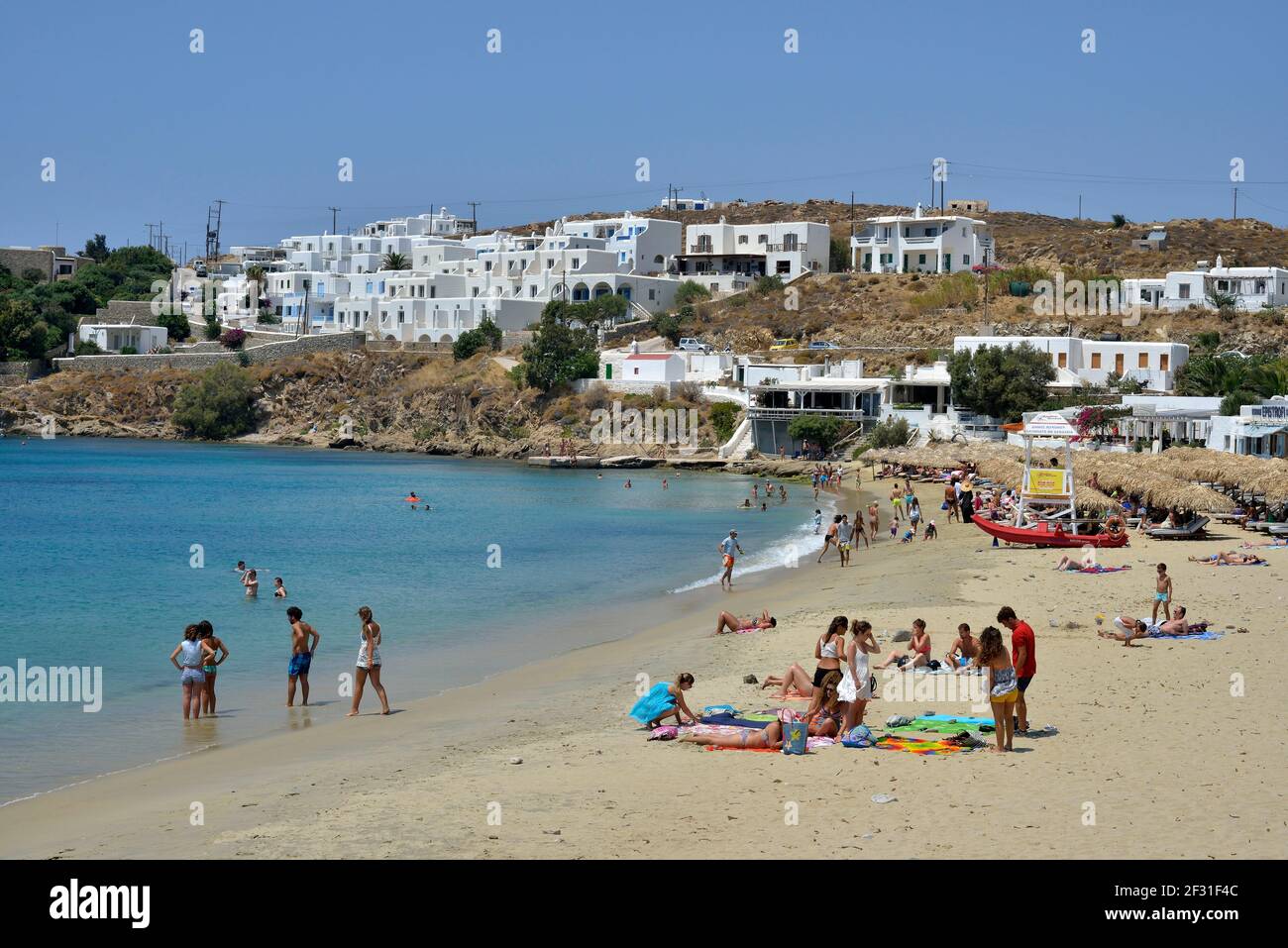 Géographie / Voyage, Grèce, plage de Toúrlos, Mykonos, Cyclades, Informations-droits-autorisations-supplémentaires-non-disponibles Banque D'Images