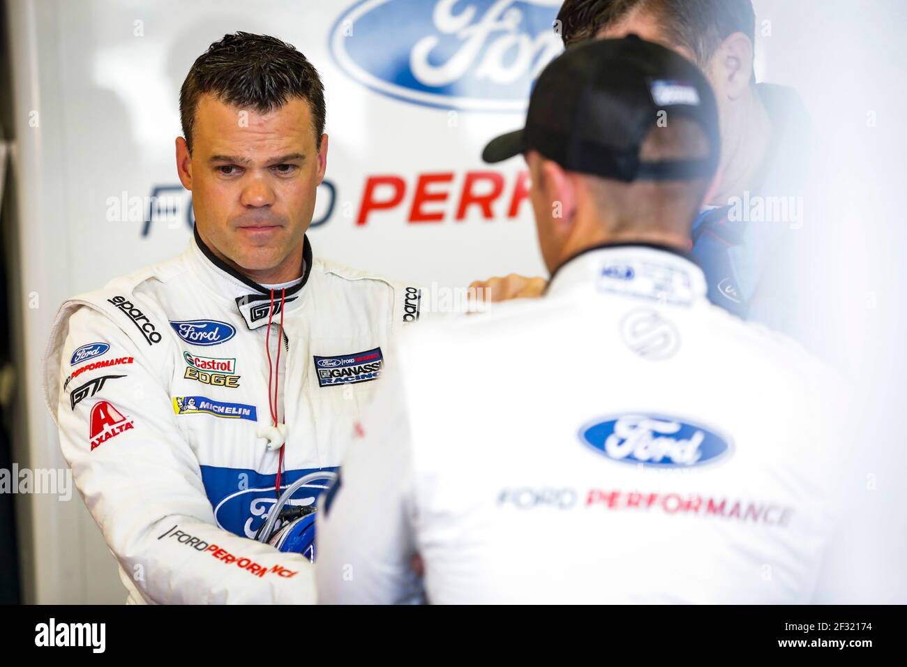 MULLER Dirk (deu), Ford GT équipe Ford Chip Ganassi équipe USA, portrait lors de la course des 24 heures du Mans 2019, du 15 au 16 juin au circuit du Mans, France - photo Xavi Bonilla / DPPI Banque D'Images