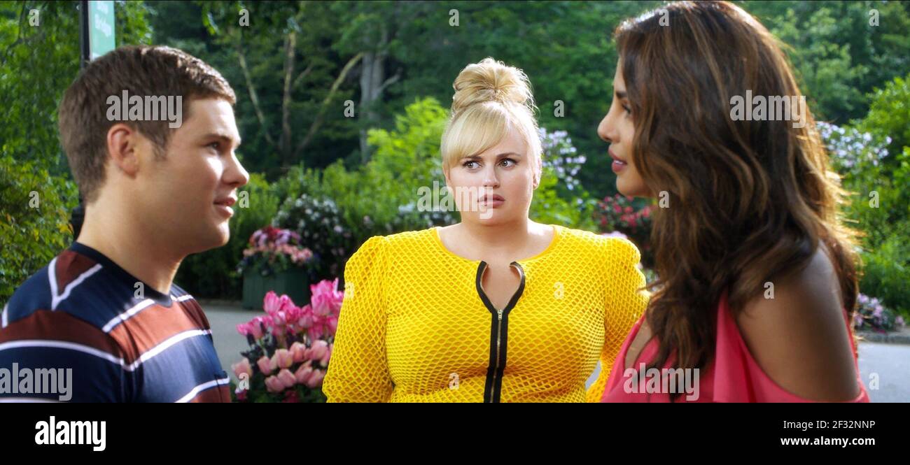 DEVINE,WILSON,CHOPRA, N'EST PAS ROMANTIQUE, 2019, ©WARNER BROS.NEW LINE Banque D'Images