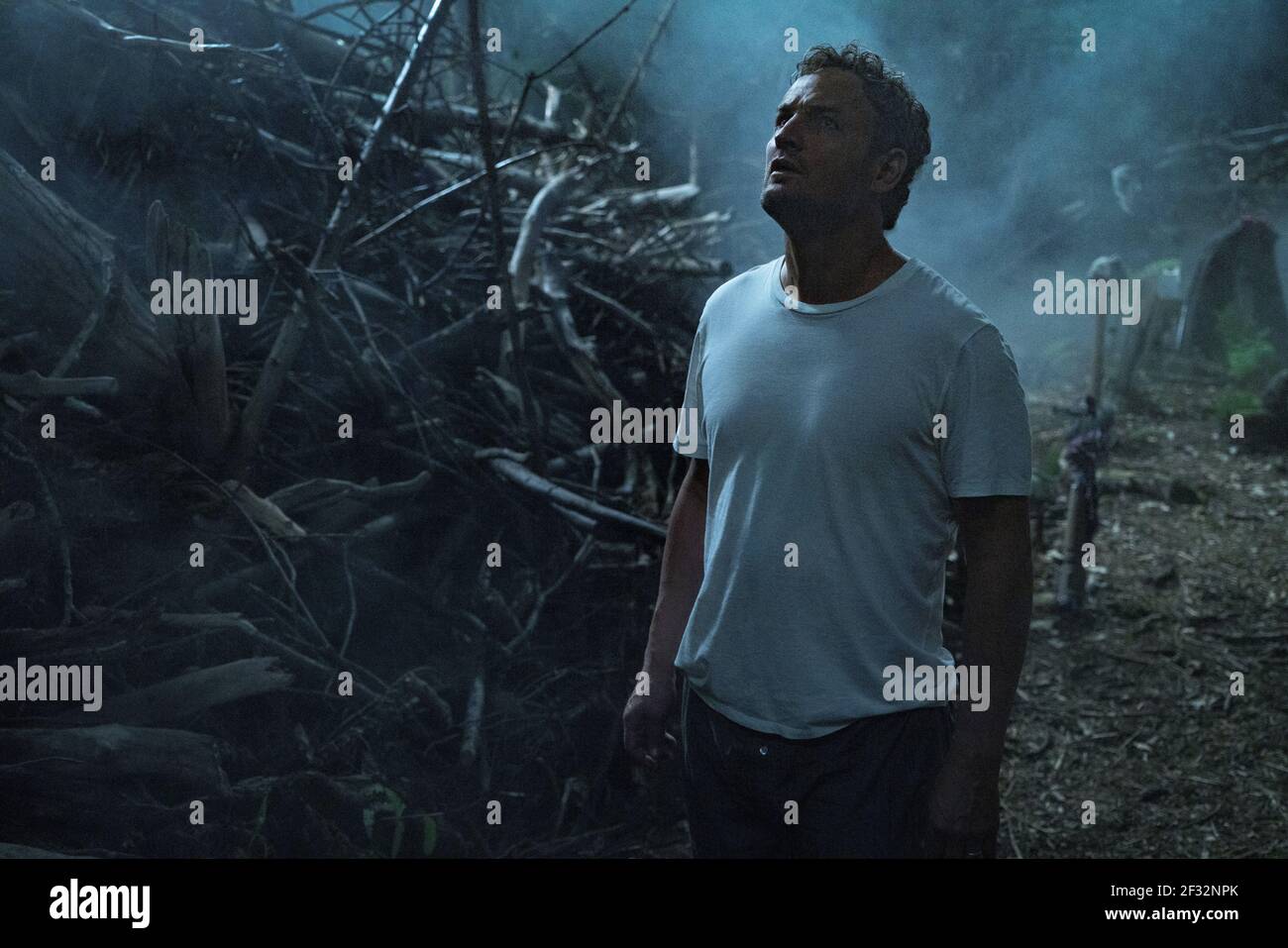 JASON CLARKE, PET SEMATARY, 2019, ©KERRY HAYES/PARAMOUNT Banque D'Images