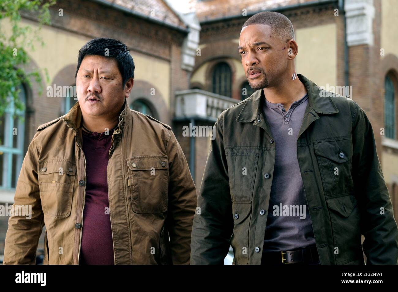 WONG,SMITH, GEMINI MAN, 2019, ©BEN ROTHSTEIN/PARAMOUNT Banque D'Images