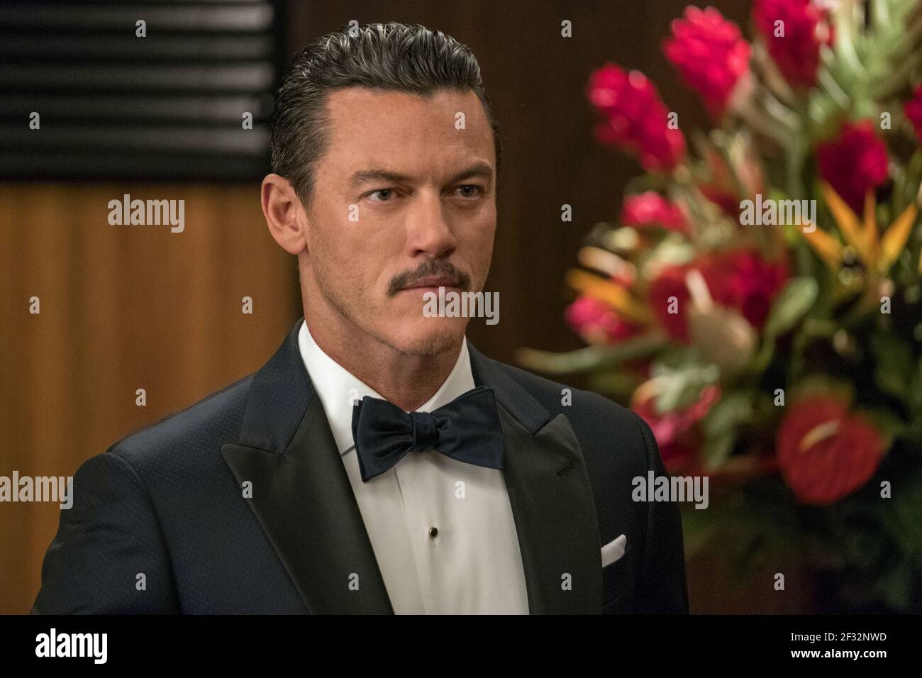 LUKE EVANS, MEURTRE MYSTÈRE, 2019, ©PHILIPPE BOSSE/NETFLIX Banque D'Images