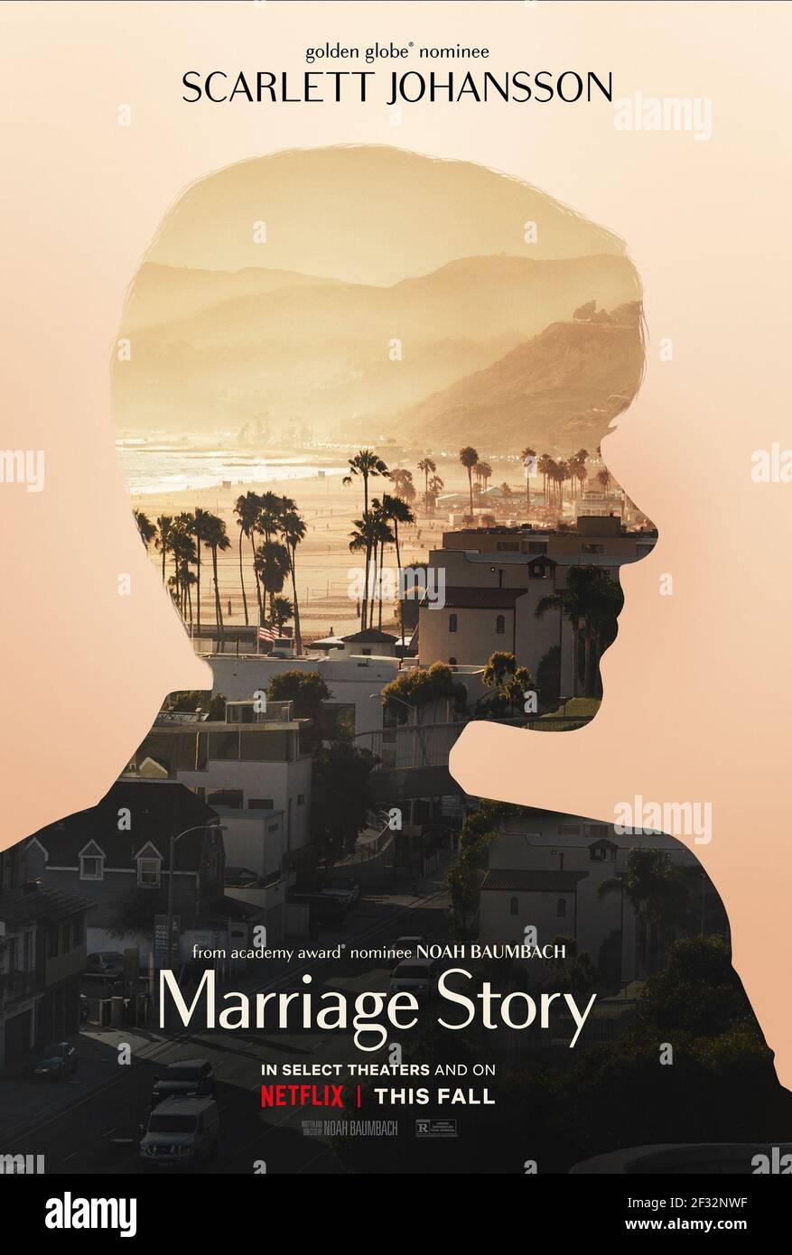 POSTER DE FILM, HISTOIRE DE MARIAGE, 2019, ©NETFLIX Banque D'Images