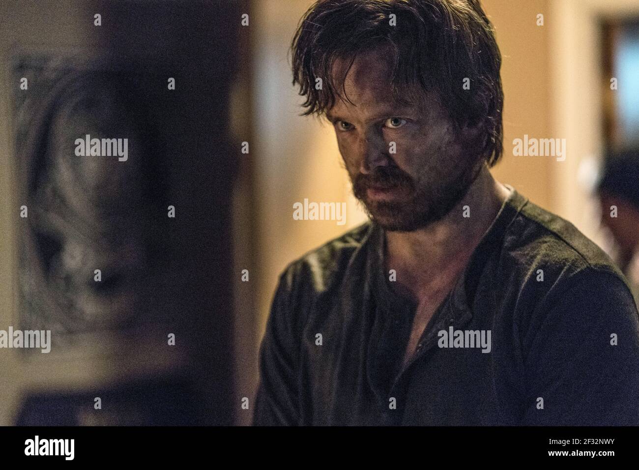 AARON PAUL, EL CAMINO : UN MAUVAIS FILM DÉCHIRANT, 2019, ©BEN ROTHSTEIN/NETFLIX Banque D'Images