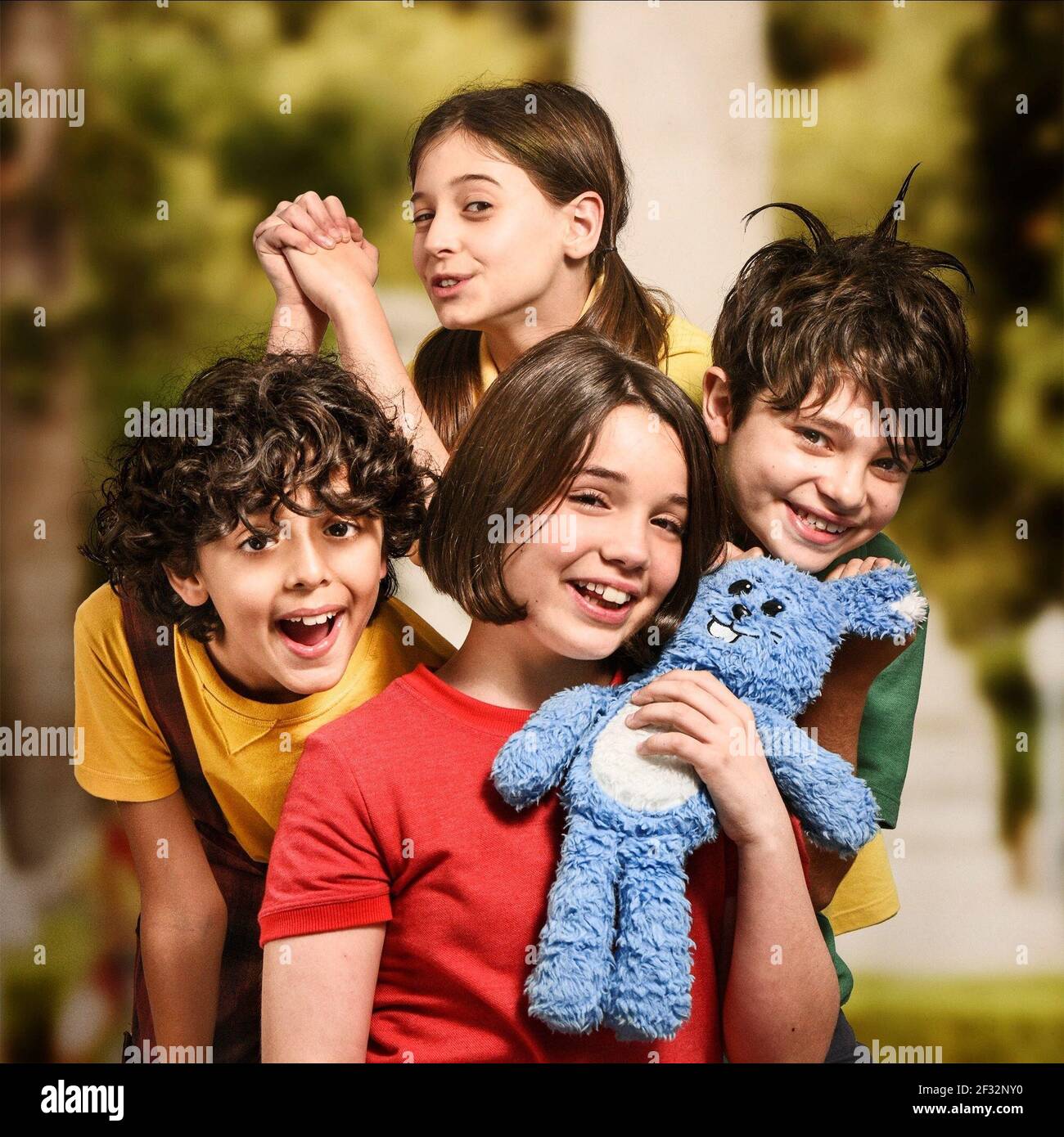 GABRIEL MOREIRA, LAURA RAUSEO, GIULIA BENITTE, KEVIN VECHIATTO, MONICA ET SES AMIS : BONDS, 2019, ©PARAMOUNT PICTURES Banque D'Images