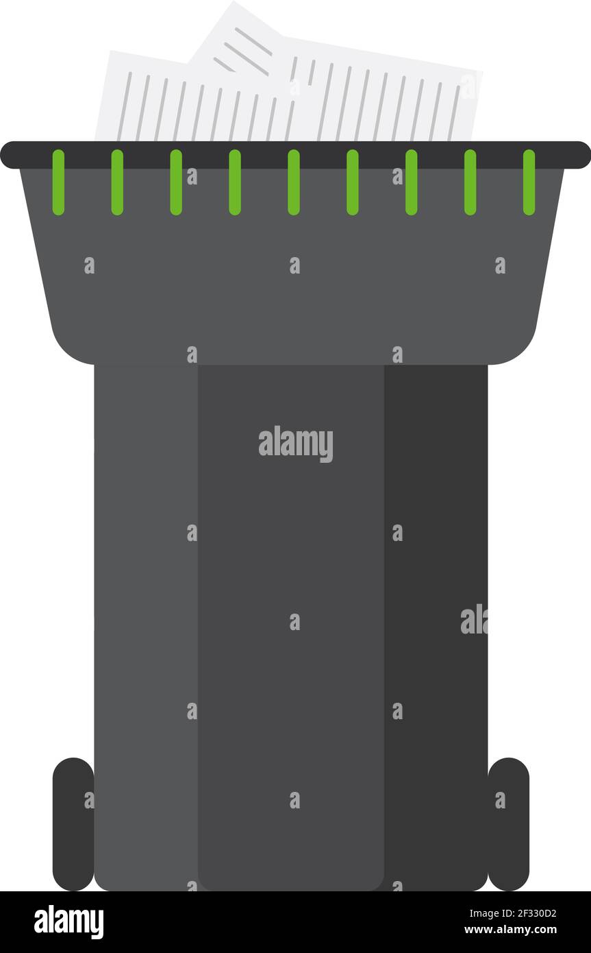 Grande corbeille, illustration, vecteur sur fond blanc. Illustration de Vecteur