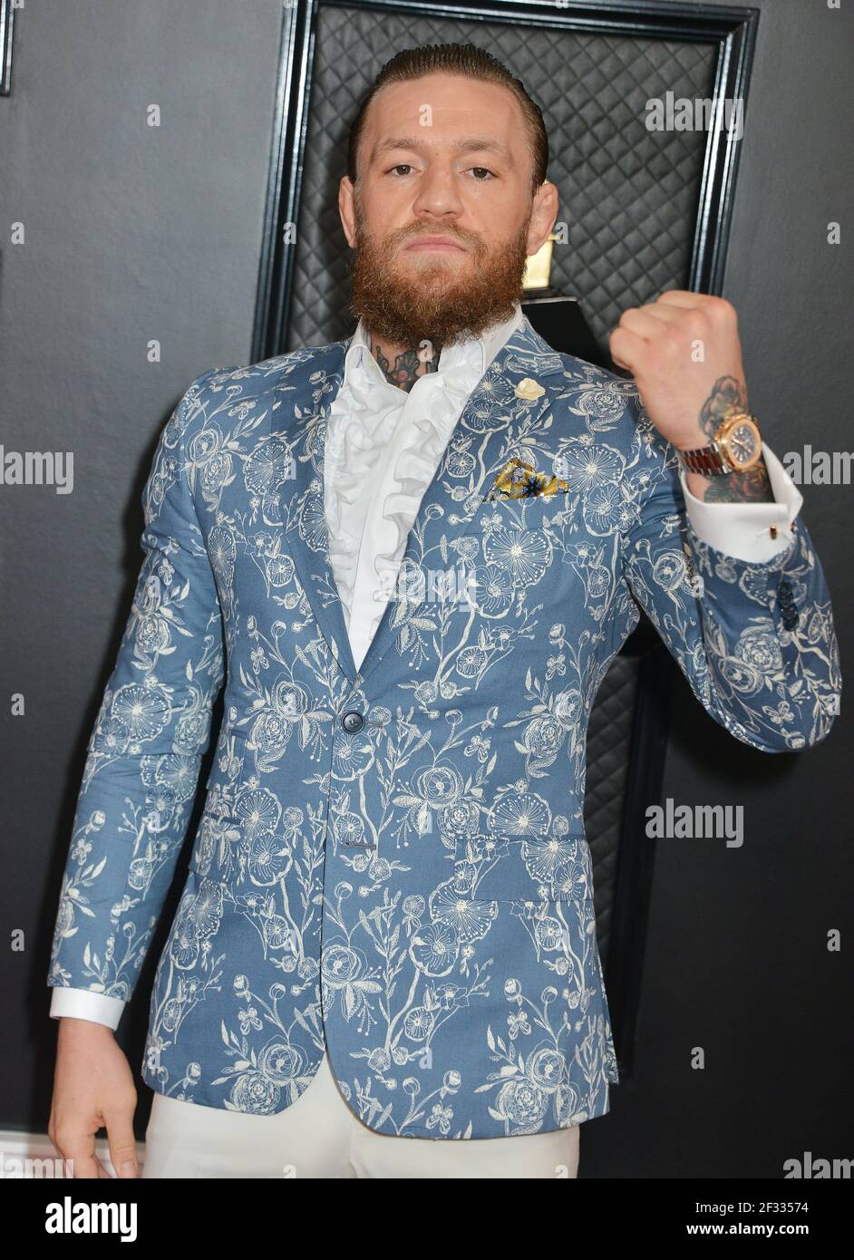 Conor McGregor 379 participe à la 62e GRAMMY Awards annuels au Staples  Center le 26 janvier 2020 à Los Angeles, en Californie Photo Stock - Alamy