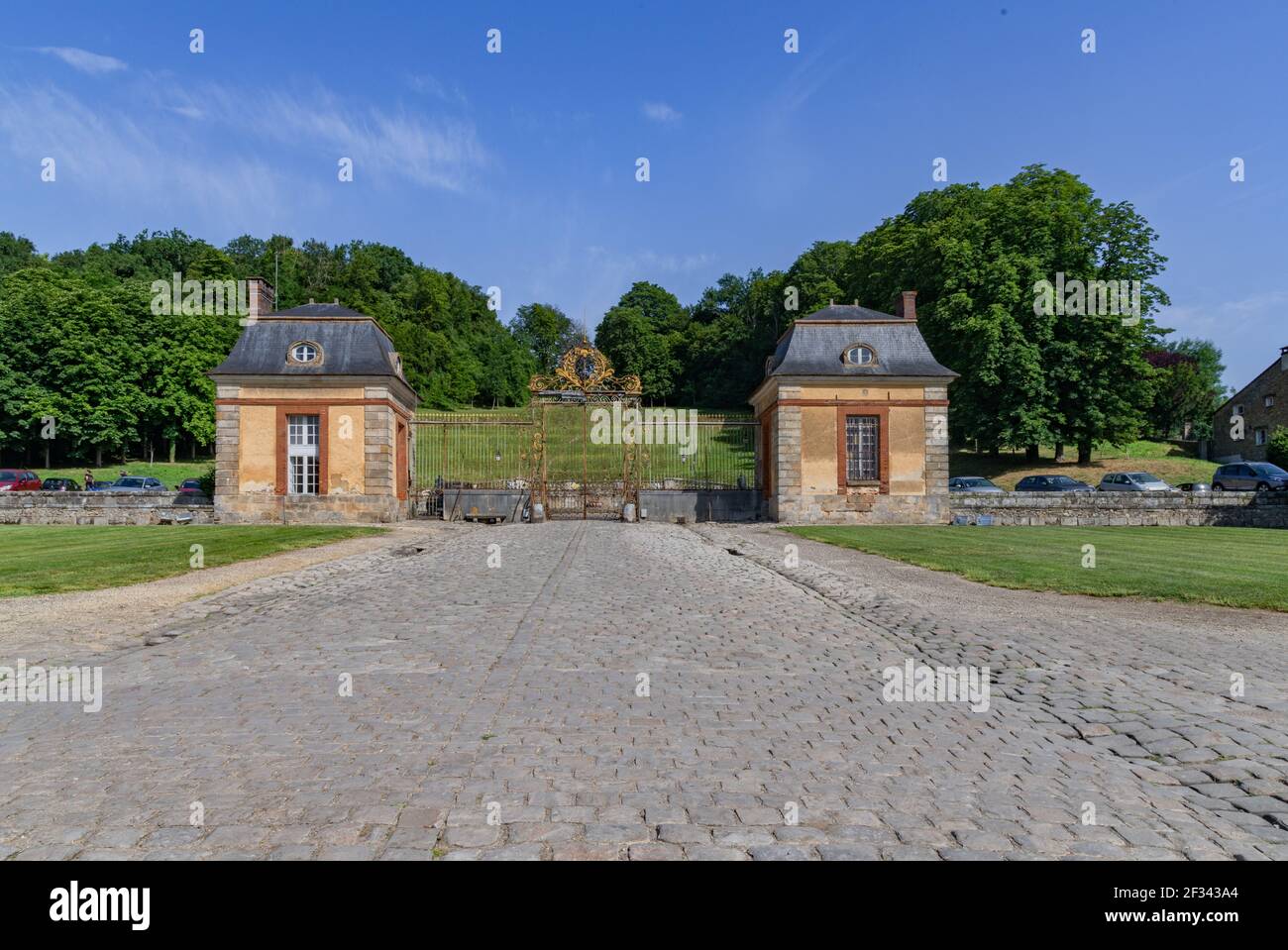 Château de Dampierre Banque D'Images