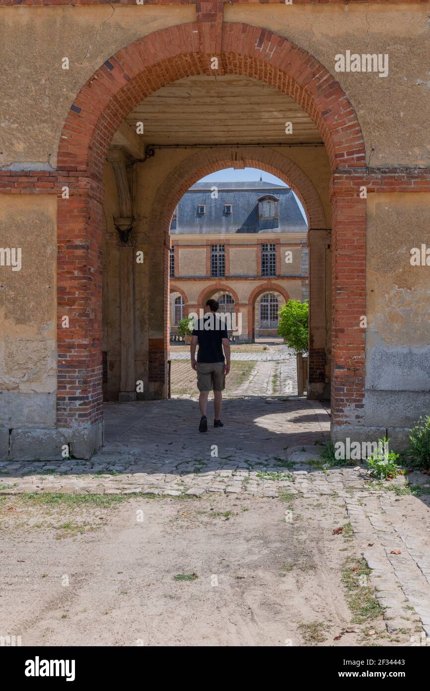 Château de Dampierre Banque D'Images