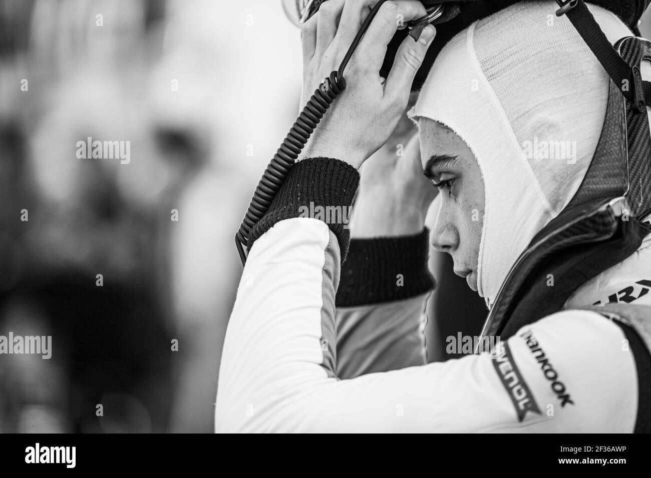 COLAPINTO Franco (ARG), course FA par DRIVEX (ESP), portrait lors de la course Eurocup Formule Renault 2019 de Barcelone, Espagne, du 27 au 29 septembre - photo Clément Luck / DPPI Banque D'Images