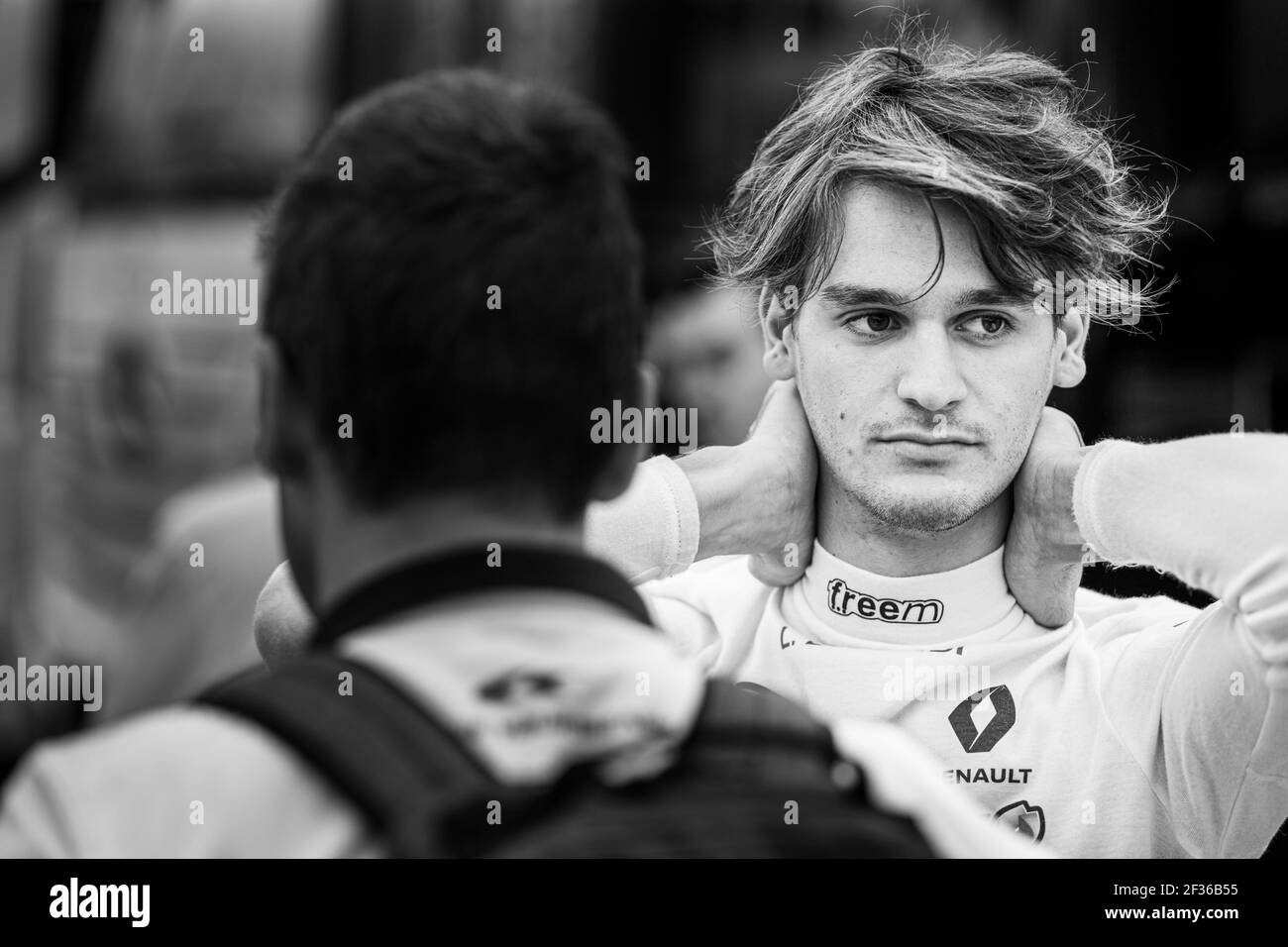 LORANDI Leonardo (ITA), JD MOTORSPORT (ITA), portrait lors de la Formule Renault Eurocup 2019 de Barcelone, Espagne, du 27 au 29 septembre - photo Clément chance / DPPI Banque D'Images